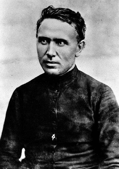 Saint Damien, photo credited to Sacred Hearts Archives, Rome
