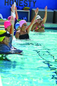 Seniors in the Swimming Pool - Generations Magazine - April - May 2013