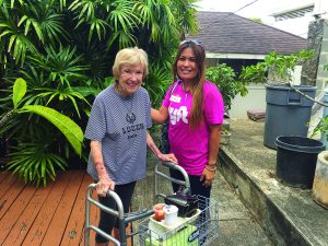It's a gift to give... a smile, an encouraging word, a moment of your time. And the reward? The satisfaction of knowing you helped a kupuna in need.