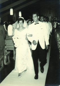 Nappy and Anona’s wedding in 1965