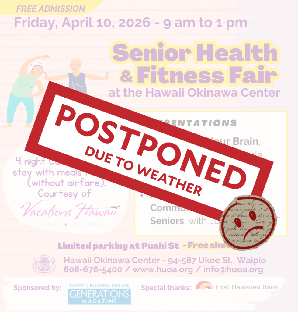 posponed - Senior Fair